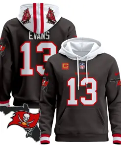 Tampa Bay Buccaneers Nike Florida Patch Stitched Pullover Hoodie - Red - Image 31