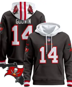 Tampa Bay Buccaneers Nike Florida Patch Stitched Pullover Hoodie - Red - Image 32