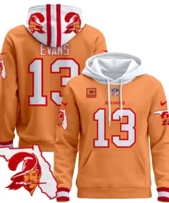 Tampa Bay Buccaneers Nike Florida Patch Stitched Pullover Hoodie - Red - Image 38