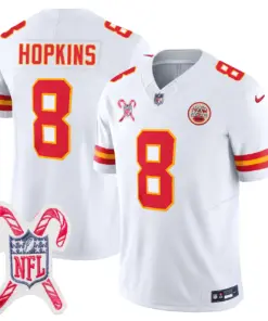 Kansas City Chiefs Nike Christmas Patch Limited Jersey - Red - Image 6