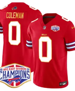 Allen Buffalo Bills Nike 2024 Gold Trim AFC East Division Champions Vapor Limited Stitched Jersey - Royal Blue - Image 14