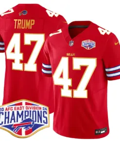 Allen Buffalo Bills Nike 2024 Gold Trim AFC East Division Champions Vapor Limited Stitched Jersey - Royal Blue - Image 16