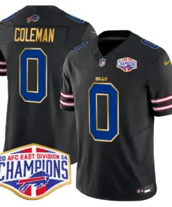 Allen Buffalo Bills Nike 2024 Gold Trim AFC East Division Champions Vapor Limited Stitched Jersey - Royal Blue - Image 30