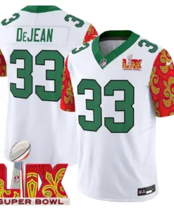 Philadelphia Eagles Nike Super Bowl LIX Style Vapor Limited Stitched Jersey - Black - Image 12