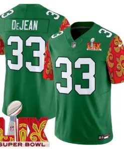 Philadelphia Eagles Nike Super Bowl LIX Style Vapor Limited Stitched Jersey - Black - Image 21