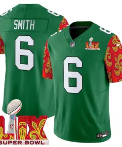 Philadelphia Eagles Nike Super Bowl LIX Style Vapor Limited Stitched Jersey - Black - Image 22