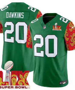 Philadelphia Eagles Nike Super Bowl LIX Style Vapor Limited Stitched Jersey - Black - Image 26
