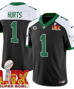 Philadelphia Eagles Nike Super Bowl LIX Patch Vapor Limited Stitched Jersey - White - Image 12