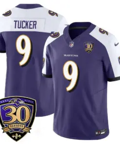 Baltimore Ravens Nike 30th Season Limited Stitched Jersey - Anthracite - Image 21