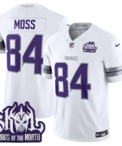 J.J. McCarthy Minnesota Vikings Nike 2024 Winter Warrior Skol Patch Vapor Limited Stitched Jersey - White - Image 16