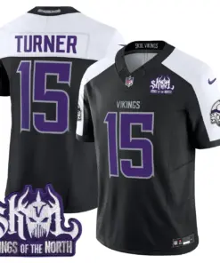 J.J. McCarthy Minnesota Vikings Nike 2024 Winter Warrior Skol Patch Vapor Limited Stitched Jersey - White - Image 19