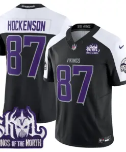 J.J. McCarthy Minnesota Vikings Nike 2024 Winter Warrior Skol Patch Vapor Limited Stitched Jersey - White - Image 23