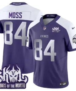 J.J. McCarthy Minnesota Vikings Nike 2024 Winter Warrior Skol Patch Vapor Limited Stitched Jersey - White - Image 32