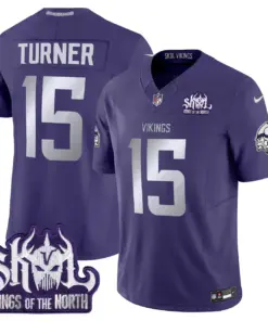J.J. McCarthy Minnesota Vikings Nike 2024 Winter Warrior Skol Patch Vapor Limited Stitched Jersey - White - Image 35