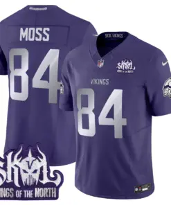 J.J. McCarthy Minnesota Vikings Nike 2024 Winter Warrior Skol Patch Vapor Limited Stitched Jersey - White - Image 40