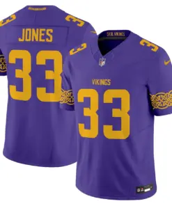 Nordic Pattern Minnesota Vikings Nike Vapor Limited Stitched Jersey - Purple - Image 4