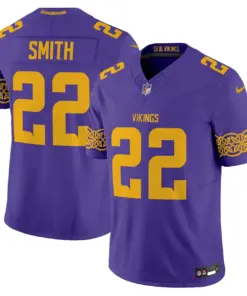 Nordic Pattern Minnesota Vikings Nike Vapor Limited Stitched Jersey - Purple - Image 6