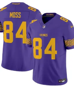 Nordic Pattern Minnesota Vikings Nike Vapor Limited Stitched Jersey - Purple - Image 8