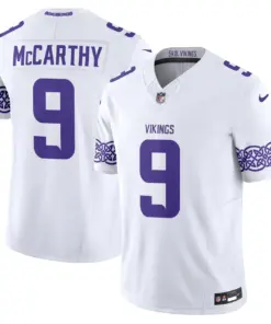 Nordic Pattern Minnesota Vikings Nike Vapor Limited Stitched Jersey - Purple - Image 9