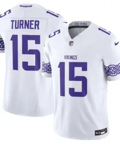 Nordic Pattern Minnesota Vikings Nike Vapor Limited Stitched Jersey - Purple - Image 11