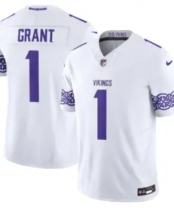 Nordic Pattern Minnesota Vikings Nike Vapor Limited Stitched Jersey - Purple - Image 13