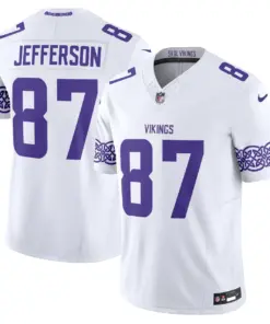 Nordic Pattern Minnesota Vikings Nike Vapor Limited Stitched Jersey - Purple - Image 15