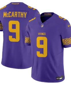 Nordic Pattern Minnesota Vikings Nike Vapor Limited Stitched Jersey - Purple