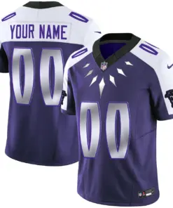 Alternative view of Carolina Panthers Nike Wakanda Vapor Custom Limited Stitched Jersey - Black