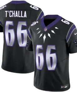Carolina Panthers Nike Wakanda Vapor Limited Stitched Jersey - Black - Image 17