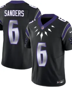 Carolina Panthers Nike Wakanda Vapor Limited Stitched Jersey - Black - Image 21