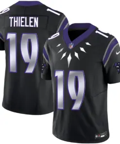 Carolina Panthers Nike Wakanda Vapor Limited Stitched Jersey - Black - Image 22