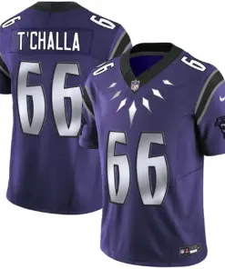 Carolina Panthers Nike Wakanda Vapor Limited Stitched Jersey - Black - Image 25