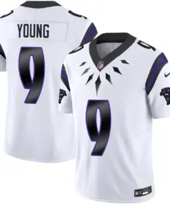 Carolina Panthers Nike Wakanda Vapor Limited Stitched Jersey - Black - Image 35