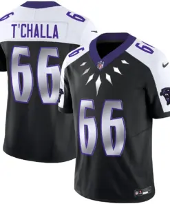 Carolina Panthers Nike Wakanda Vapor Limited Stitched Jersey - Black