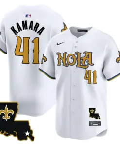 Alternative view of New Orleans Saints Nike Vapor Premier Limited Stitched Jersey - White