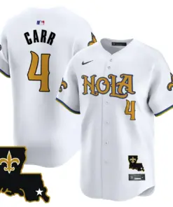 New Orleans Saints Nike Vapor Premier Limited Stitched Jersey - White - Image 4