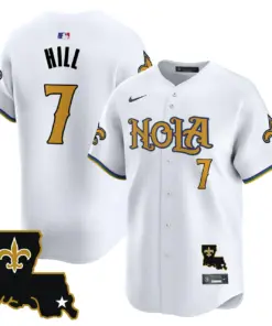 New Orleans Saints Nike Vapor Premier Limited Stitched Jersey - White - Image 6