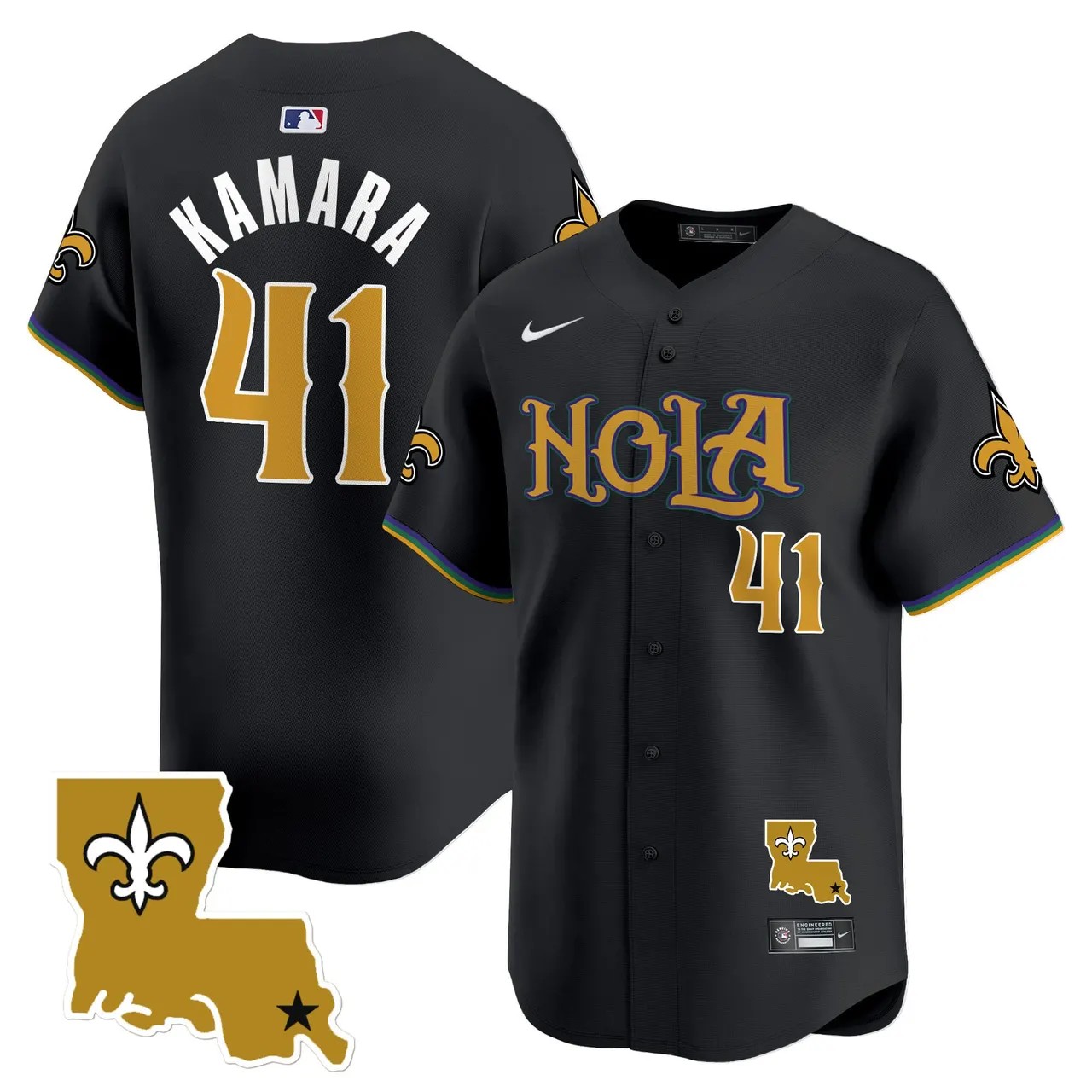 New Orleans Saints Nike Vapor Premier Limited Stitched Jersey - White - Image 9