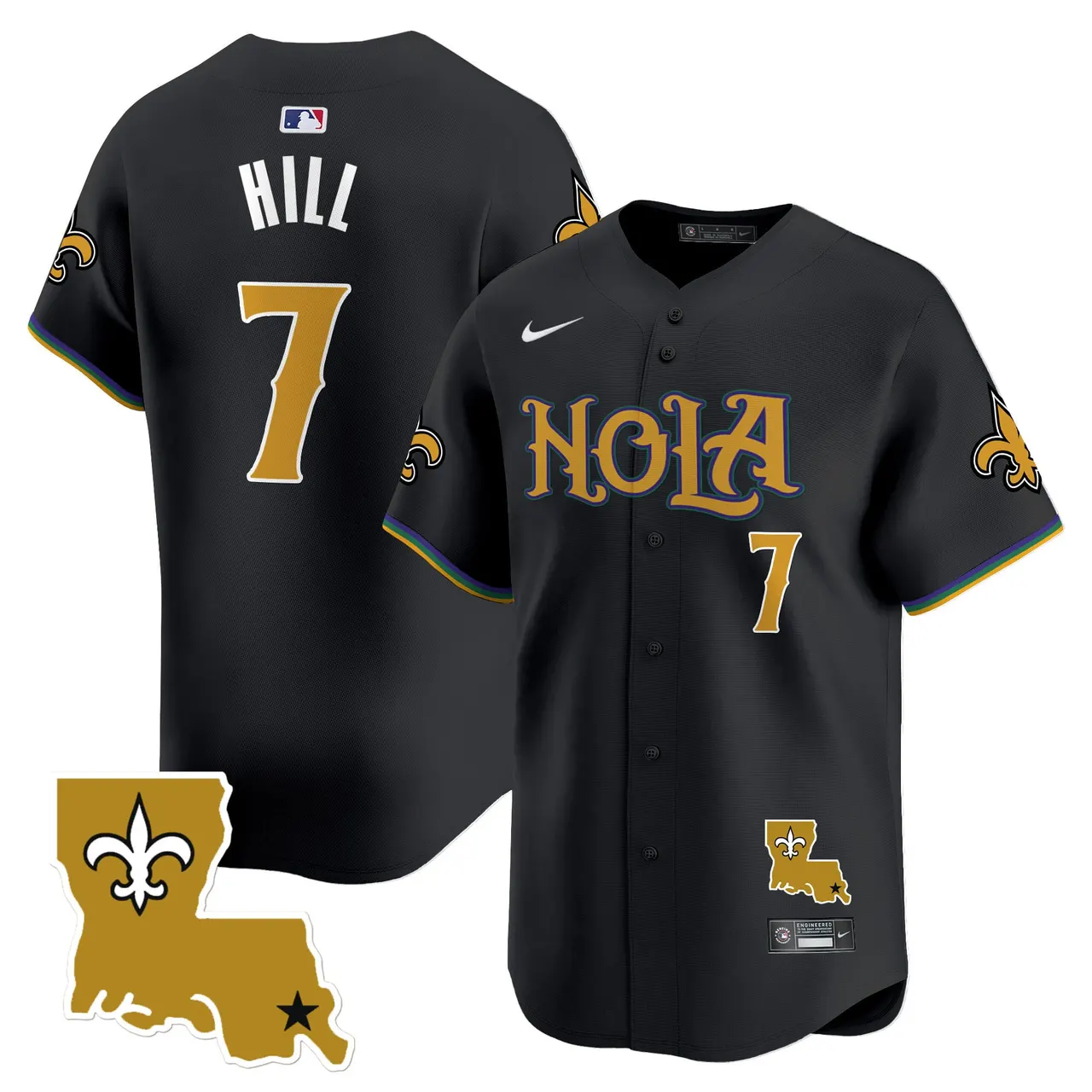 New Orleans Saints Nike Vapor Premier Limited Stitched Jersey - White - Image 13