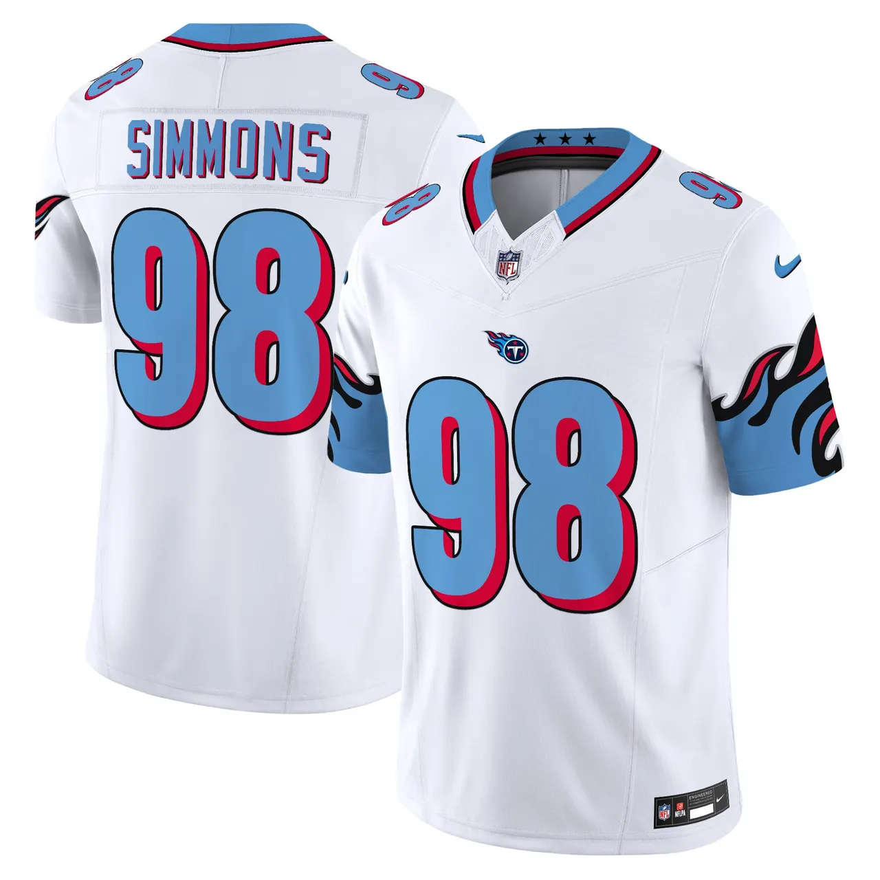 Tennessee Titans Nike Special Vapor Limited Stitched Jersey - White - Image 5