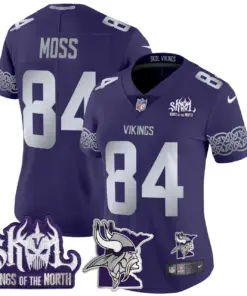 J.J. McCarthy Minnesota Vikings Nike Women's 2024 Winter Warrior Skol Patch Vapor Limited Stitched Jersey - White - Image 16