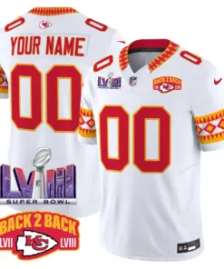 Alternative view of Kansas City Chiefs Nike Special Vapor Custom Limited Stitched Jersey - Red