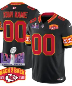 Kansas City Chiefs Nike Special Vapor Custom Limited Stitched Jersey - Red - Image 3