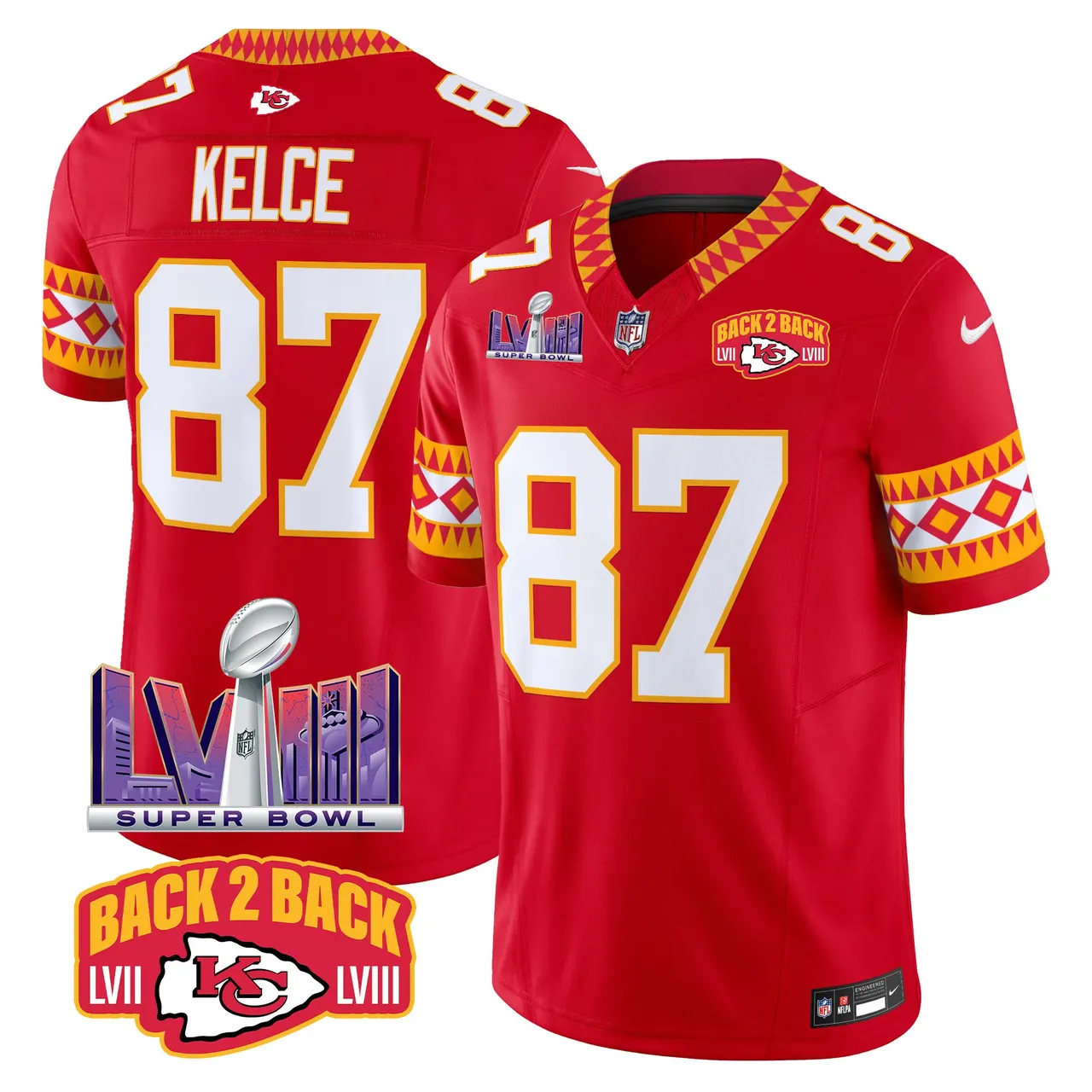 Kansas City Chiefs Nike Special Vapor Limited Stitched Jersey - Red - Image 2