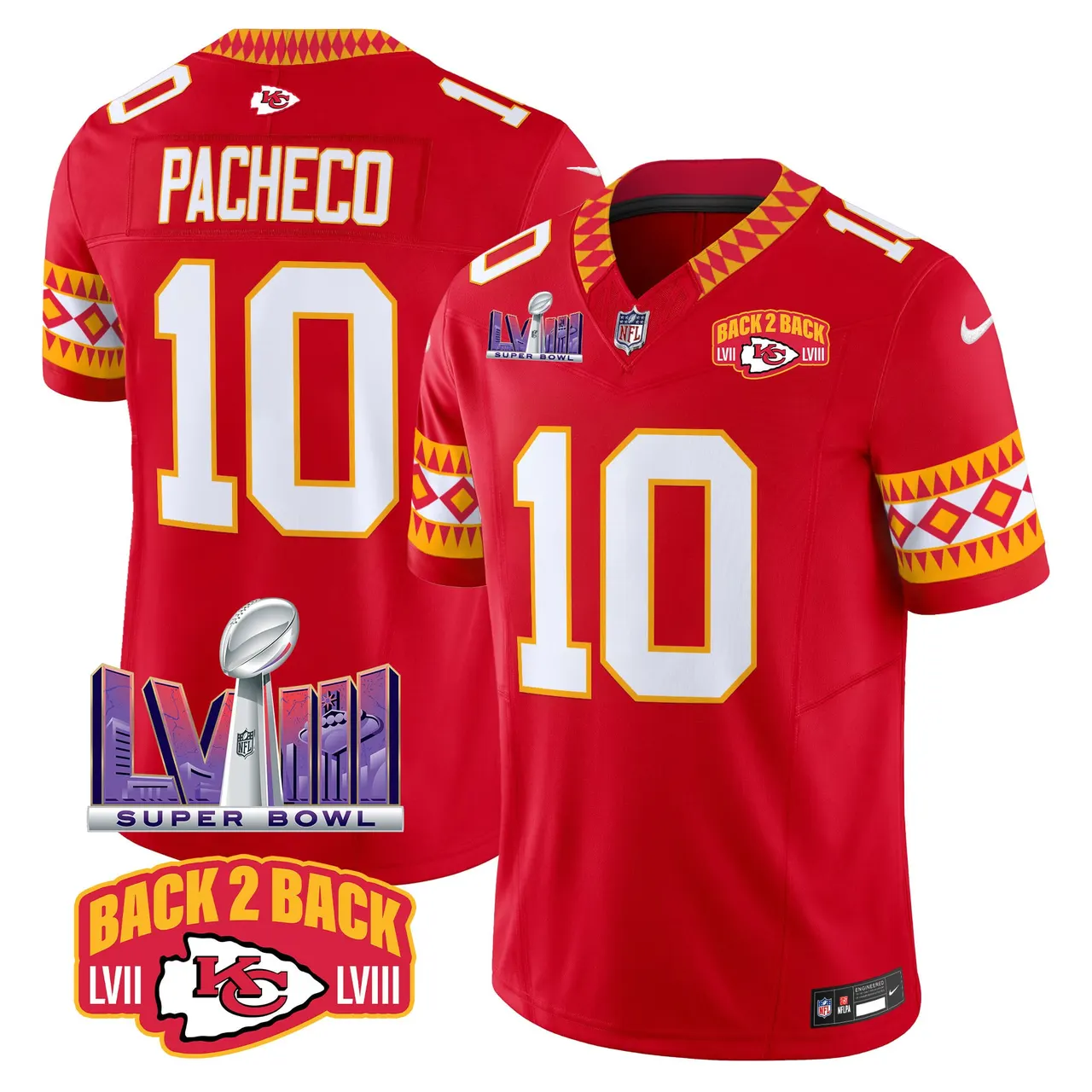 Kansas City Chiefs Nike Special Vapor Limited Stitched Jersey - Red - Image 4