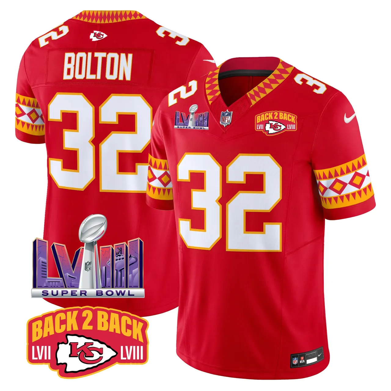 Kansas City Chiefs Nike Special Vapor Limited Stitched Jersey - Red - Image 6