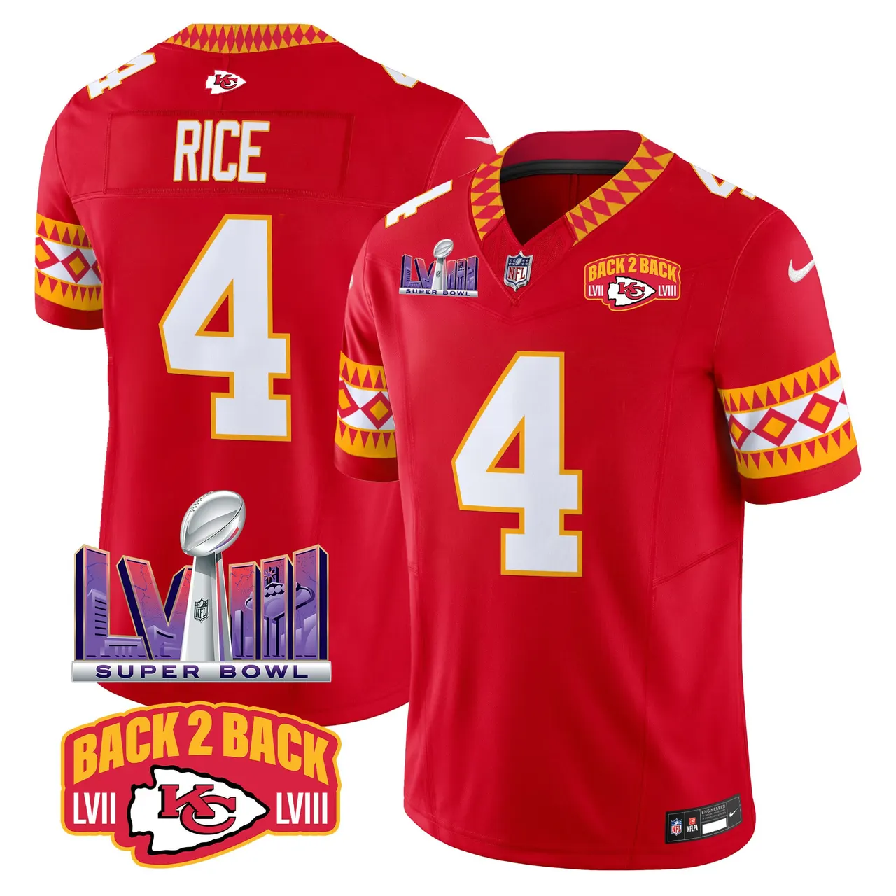 Kansas City Chiefs Nike Special Vapor Limited Stitched Jersey - Red - Image 7