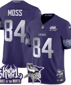J.J. McCarthy Minnesota Vikings Nike 2024 Winter Warrior Skol Patch Vapor Limited Stitched Jersey V2 - White - Image 16