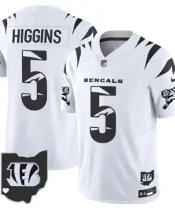 Cincinnati Bengals Nike Special Vapor Limited Stitched Jersey - White - Image 12