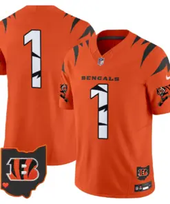 Cincinnati Bengals Nike Special Vapor Limited Stitched Jersey - White - Image 28